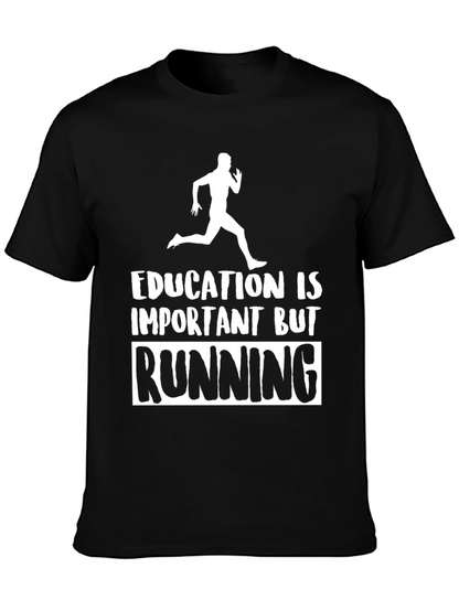 Education & Running Tee