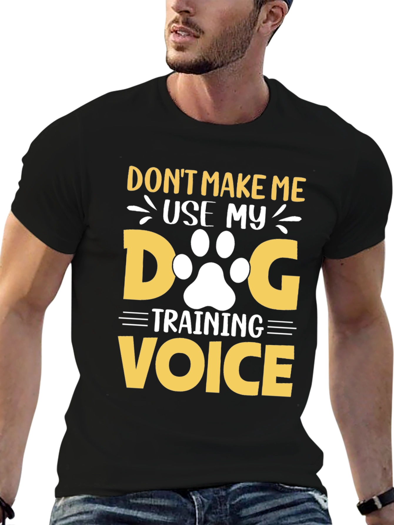 Dog Training Voice T-Shirt - Funny Dog Lover Tee