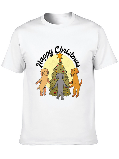 Happy Christmas Dogs T-Shirt