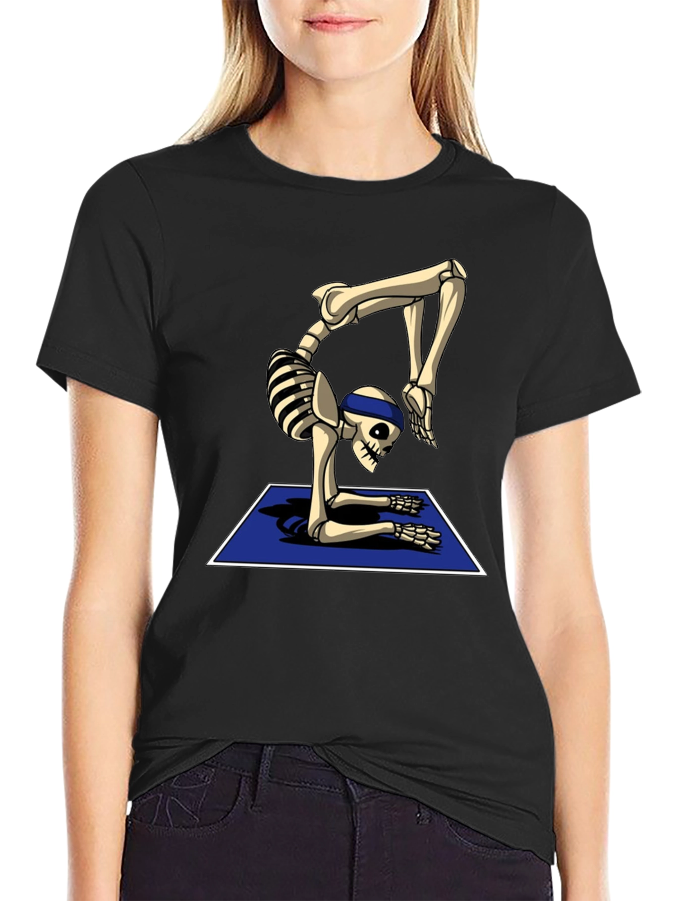 Yoga Skeleton T-Shirt - Flexible Bones!