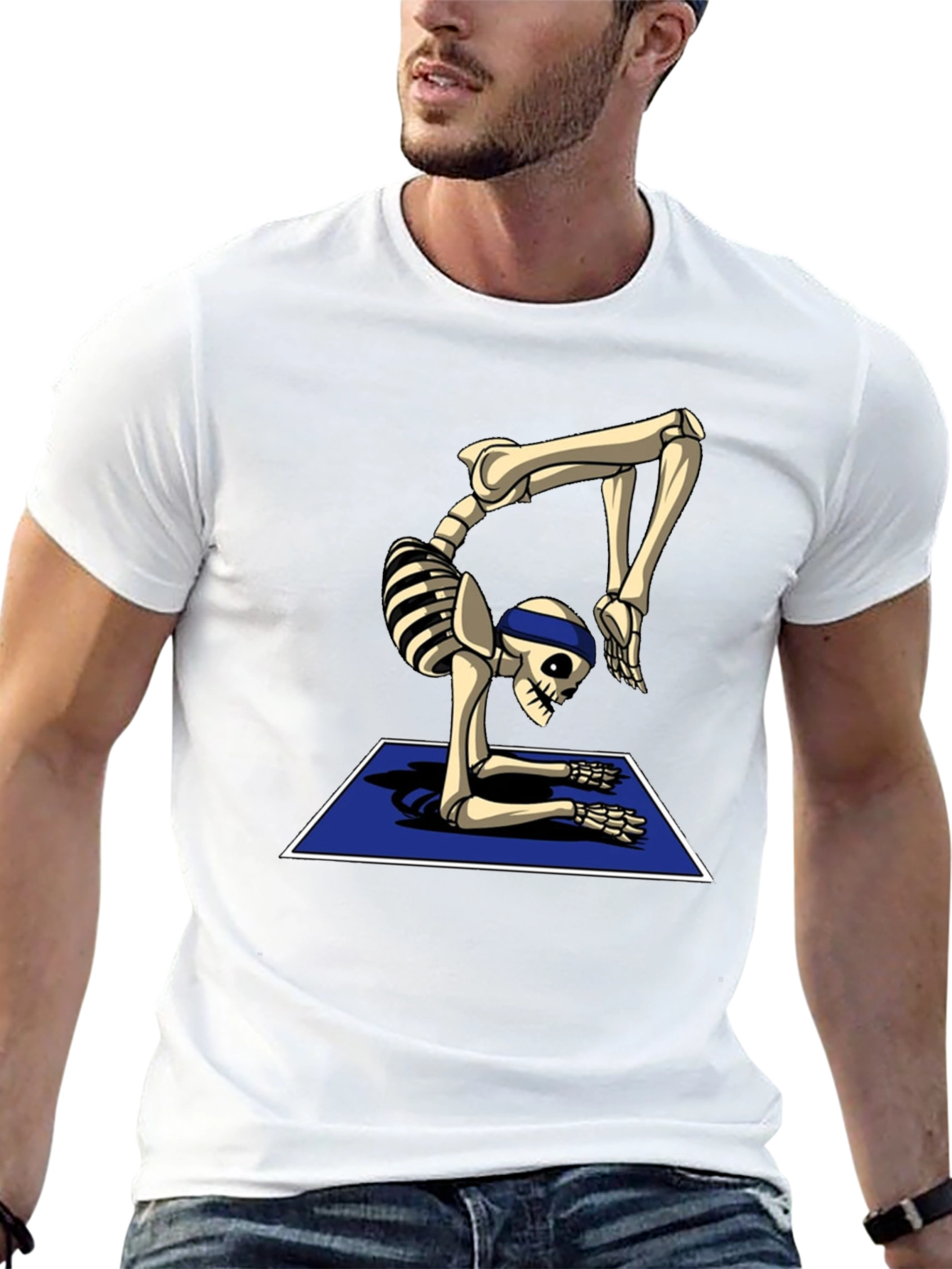 Yoga Skeleton T-Shirt - Flexible Bones!