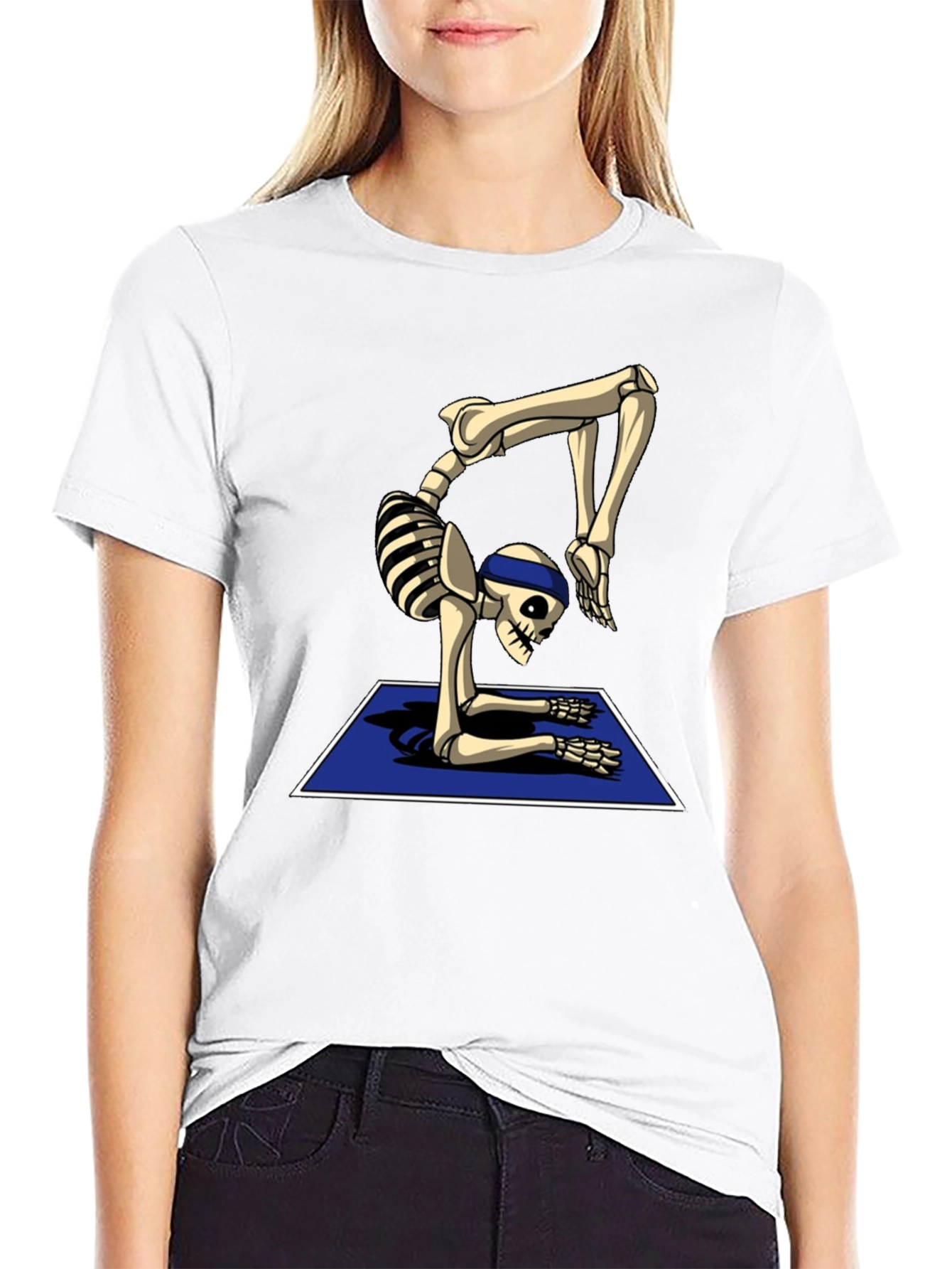 Yoga Skeleton T-Shirt - Flexible Bones!