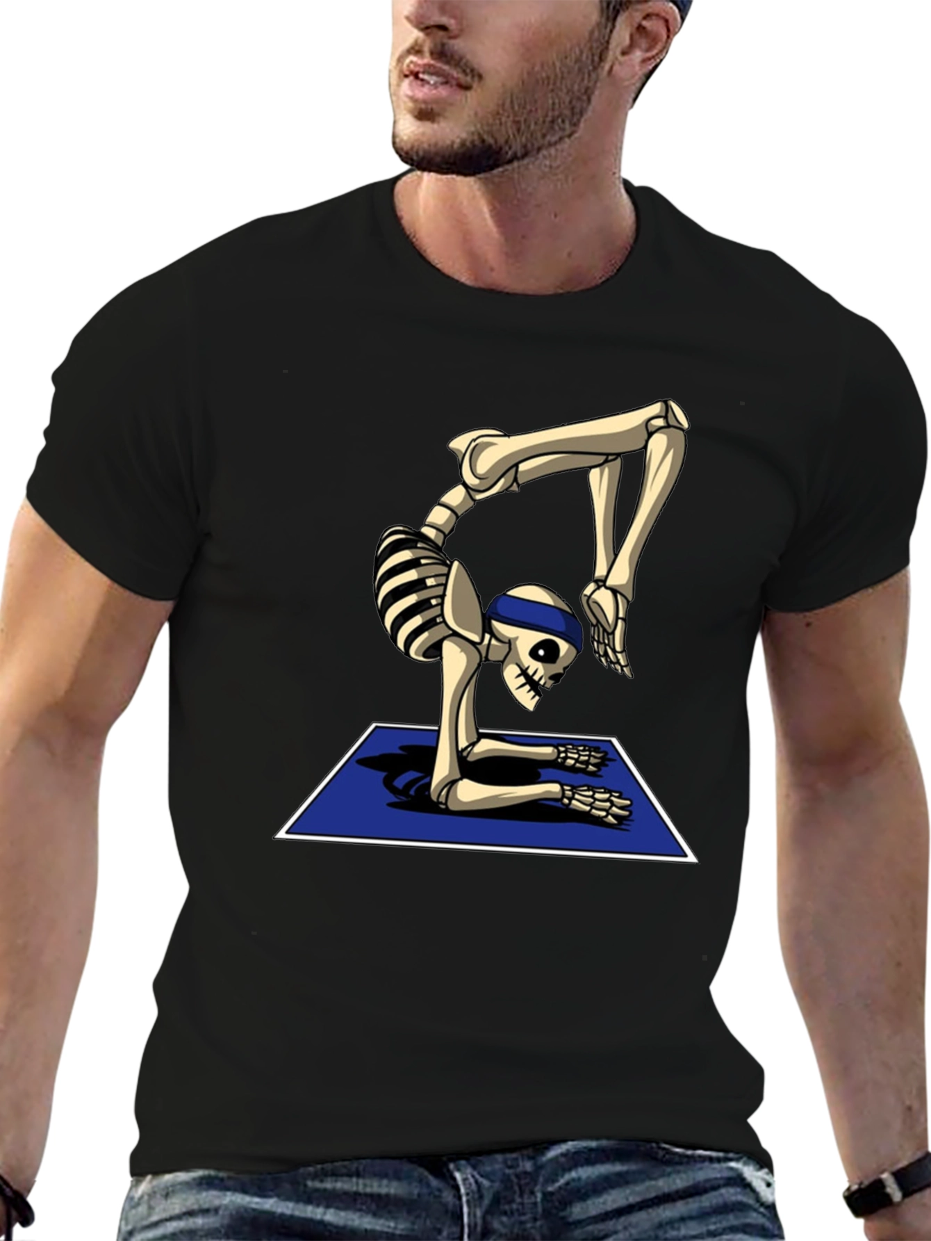 Yoga Skeleton T-Shirt - Flexible Bones!
