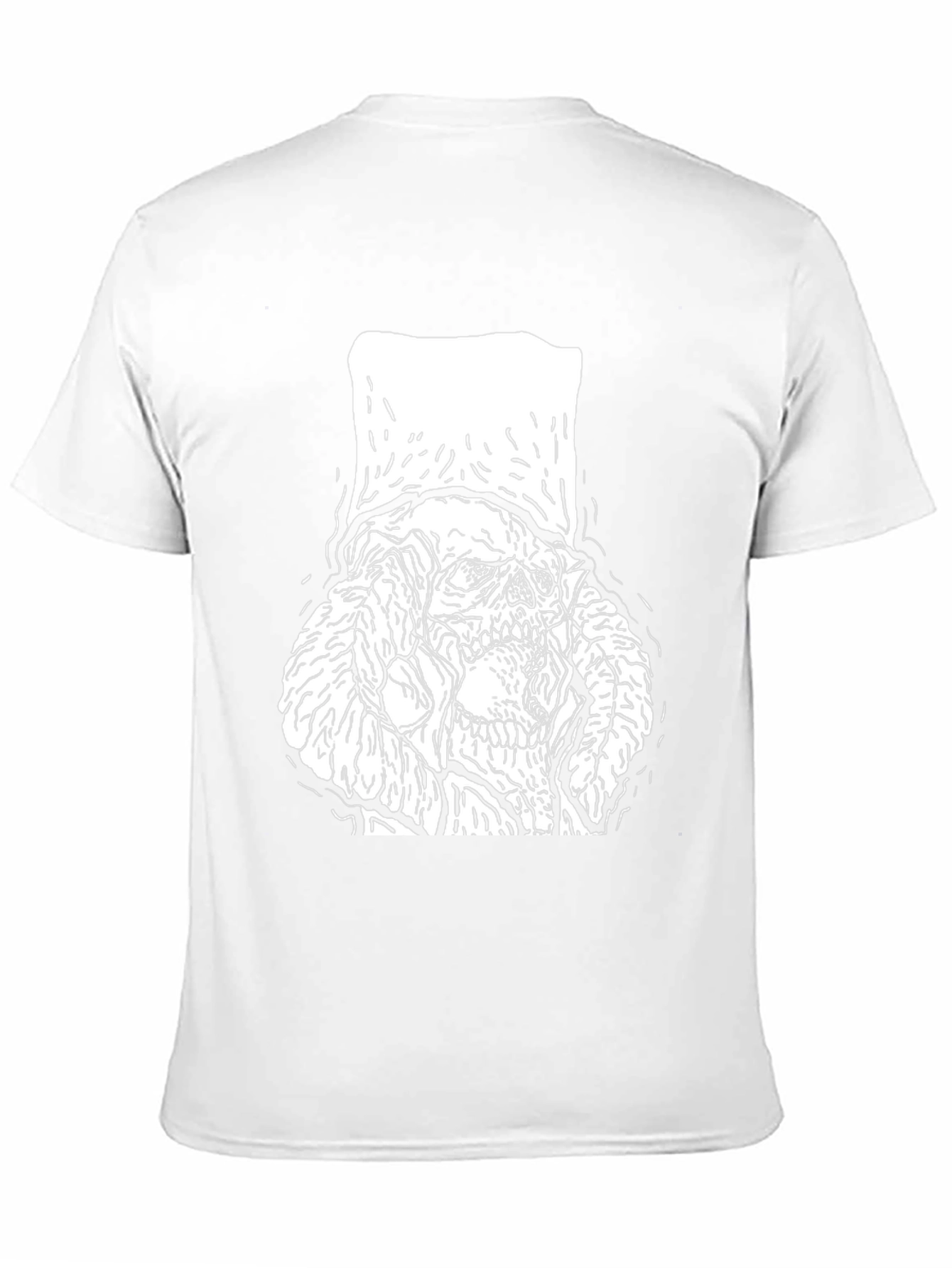 Skull with Top Hat Graphic Tee