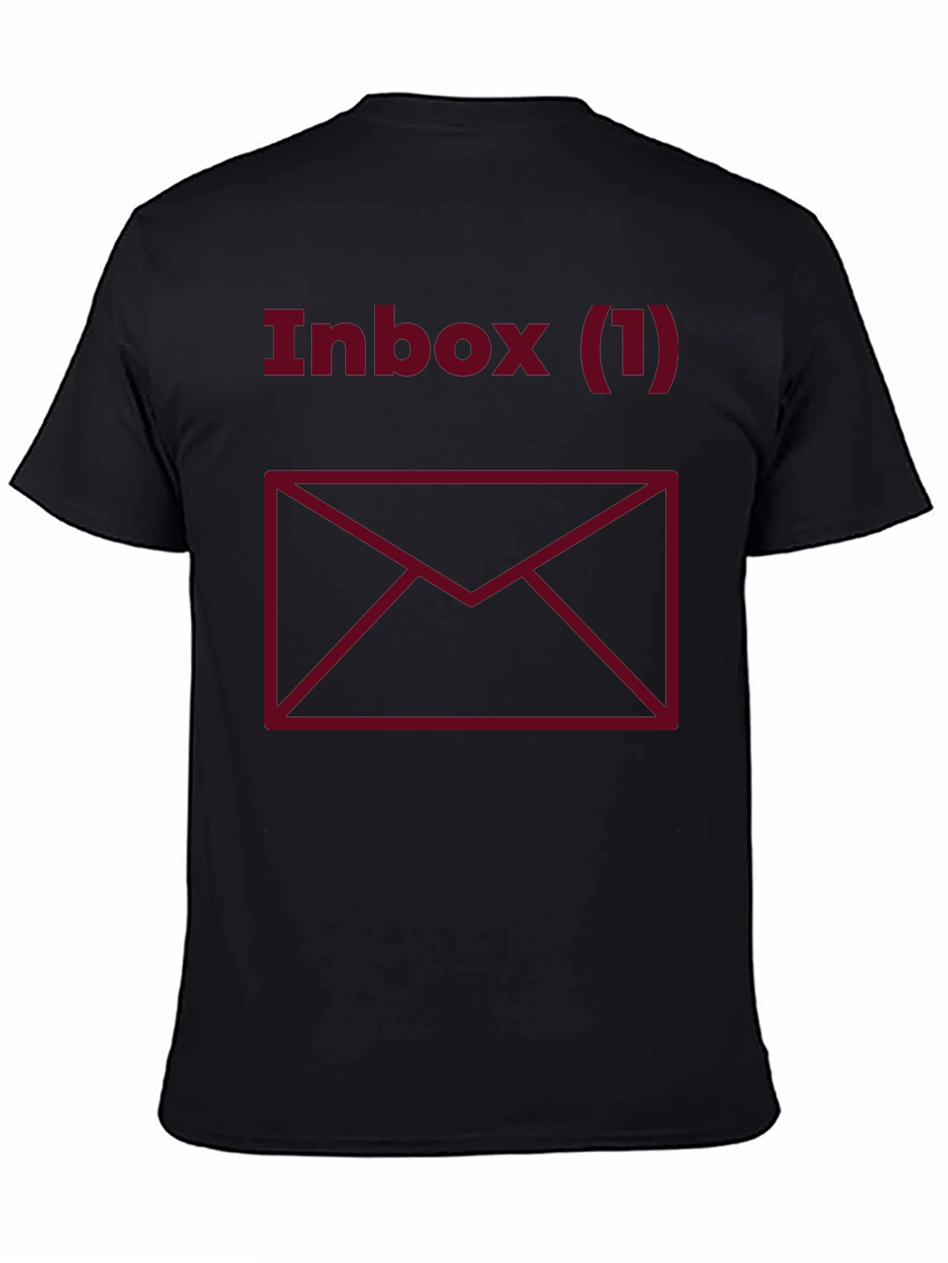 Inbox (1) T-Shirt - Funny Email Message Tee
