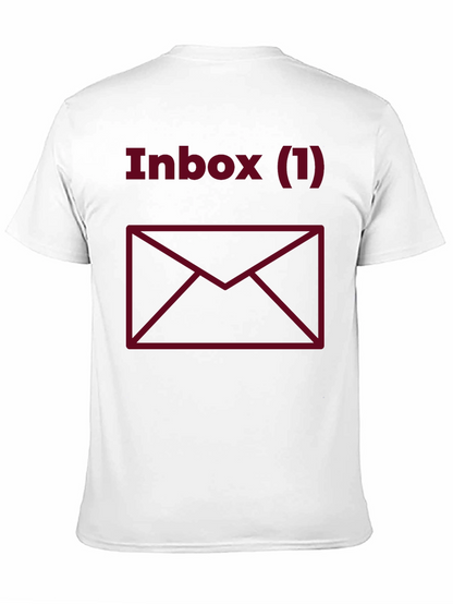 Inbox (1) T-Shirt - Funny Email Message Tee