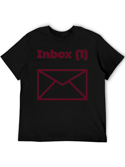 Inbox (1) T-Shirt - Funny Email Message Tee