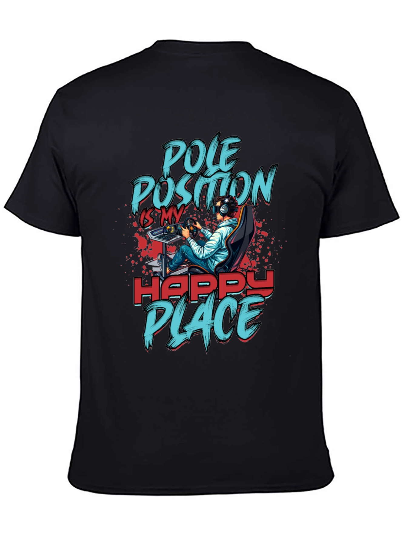 Pole Position Happy Place Gamer T-Shirt