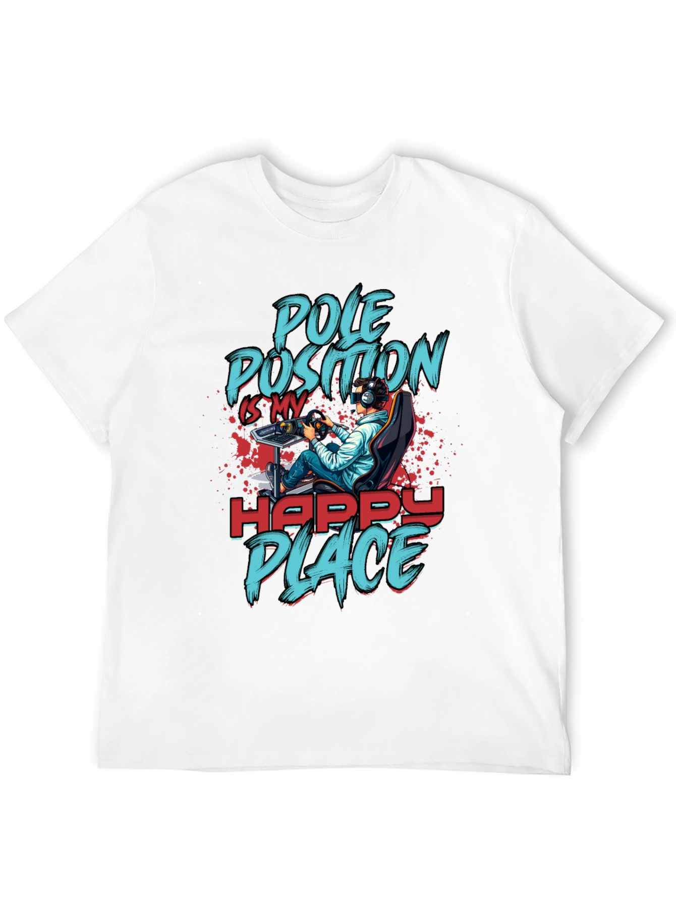 Pole Position Happy Place Gamer T-Shirt