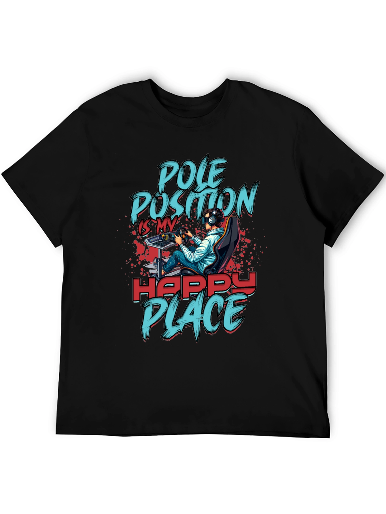 Pole Position Happy Place Gamer T-Shirt