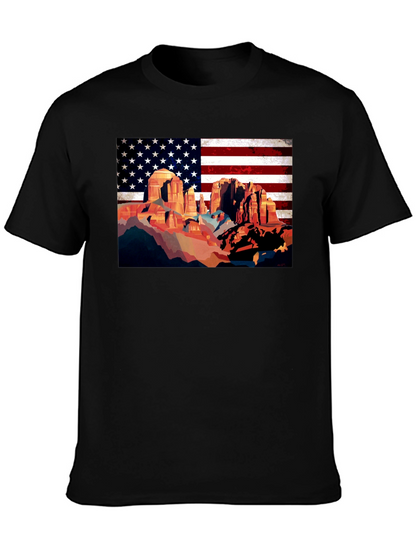 American Southwest Desert Scene Graphic Tee