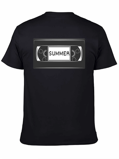 Retro Summer VHS Tape Graphic T-Shirt