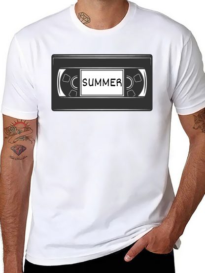 Retro Summer VHS Tape Graphic T-Shirt