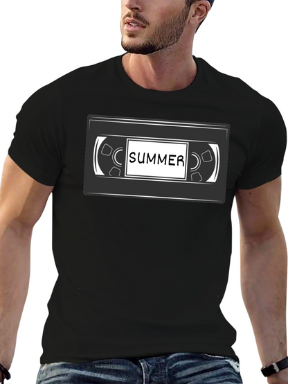 Retro Summer VHS Tape Graphic T-Shirt