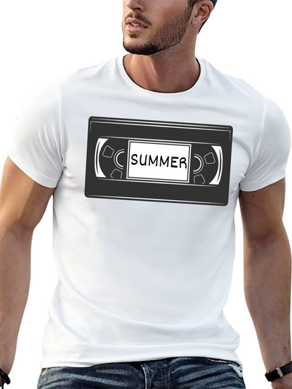Retro Summer VHS Tape Graphic T-Shirt