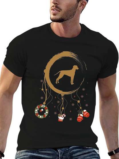 Dog Dreamcatcher Graphic Tee - Holiday Style