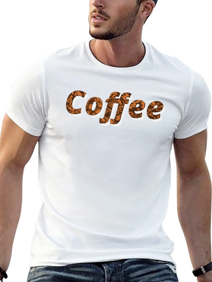 Coffee Lovers Graphic Tee - Black
