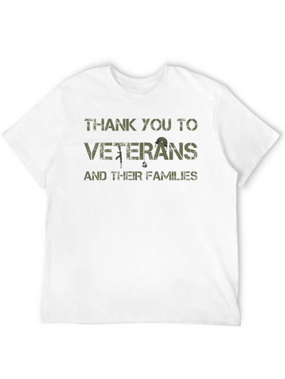 Thank You Veterans T-Shirt - Military Appreciation Tee
