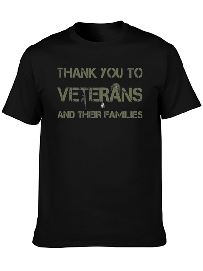 Thank You Veterans T-Shirt - Military Appreciation Tee