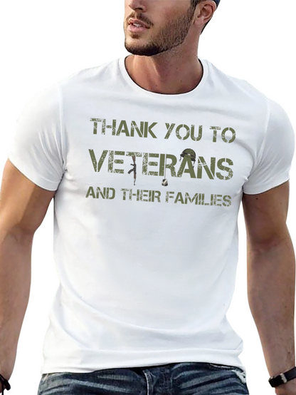 Thank You Veterans T-Shirt - Military Appreciation Tee