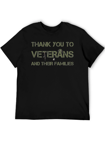 Thank You Veterans T-Shirt - Military Appreciation Tee
