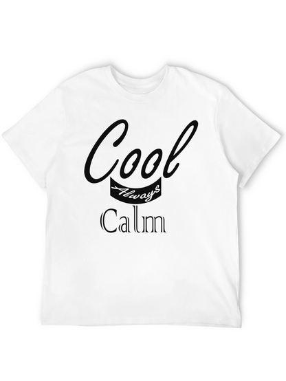 Cool Always Calm Black T-Shirt
