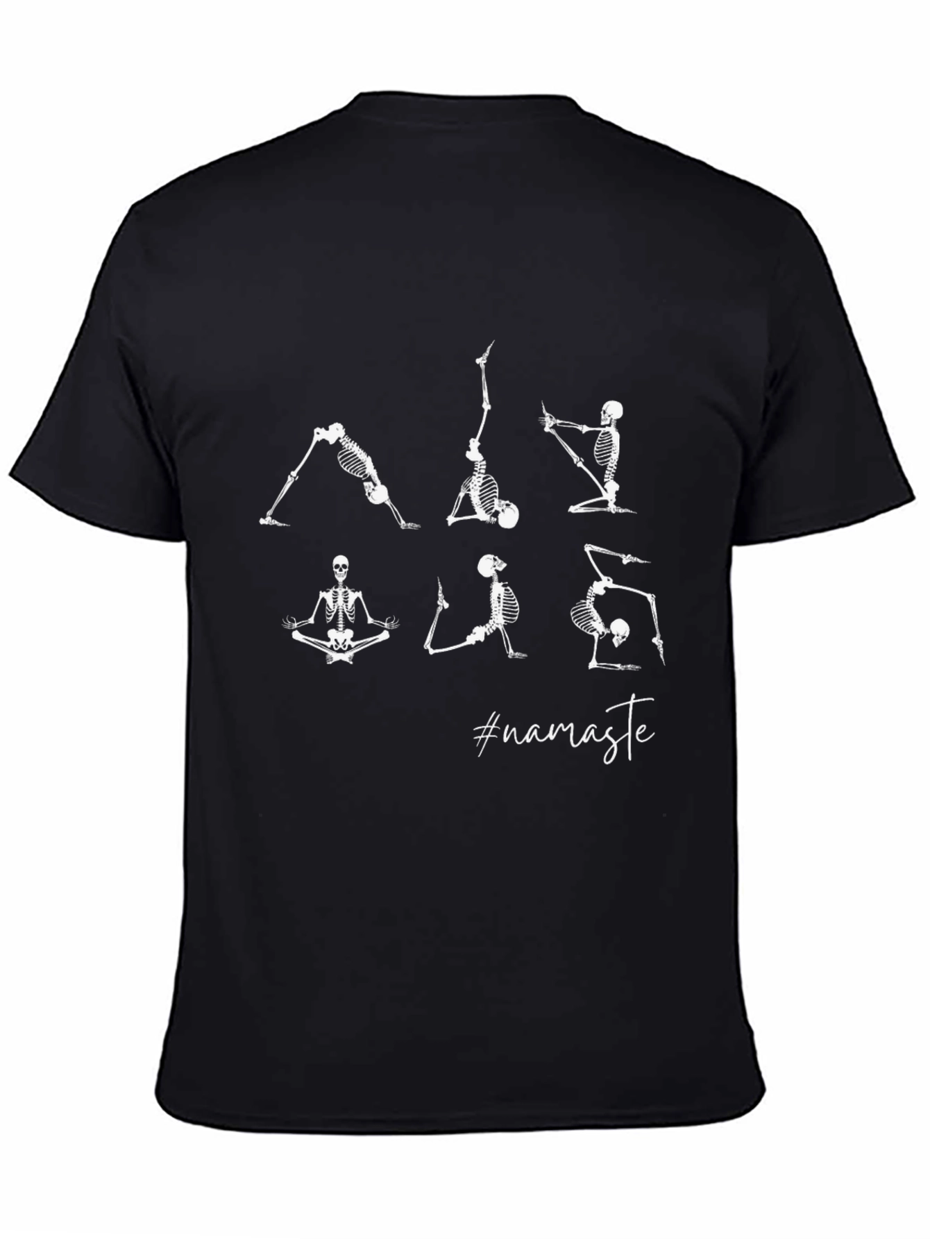 Yoga Skeleton T-Shirt - Namaste Graphic Tee