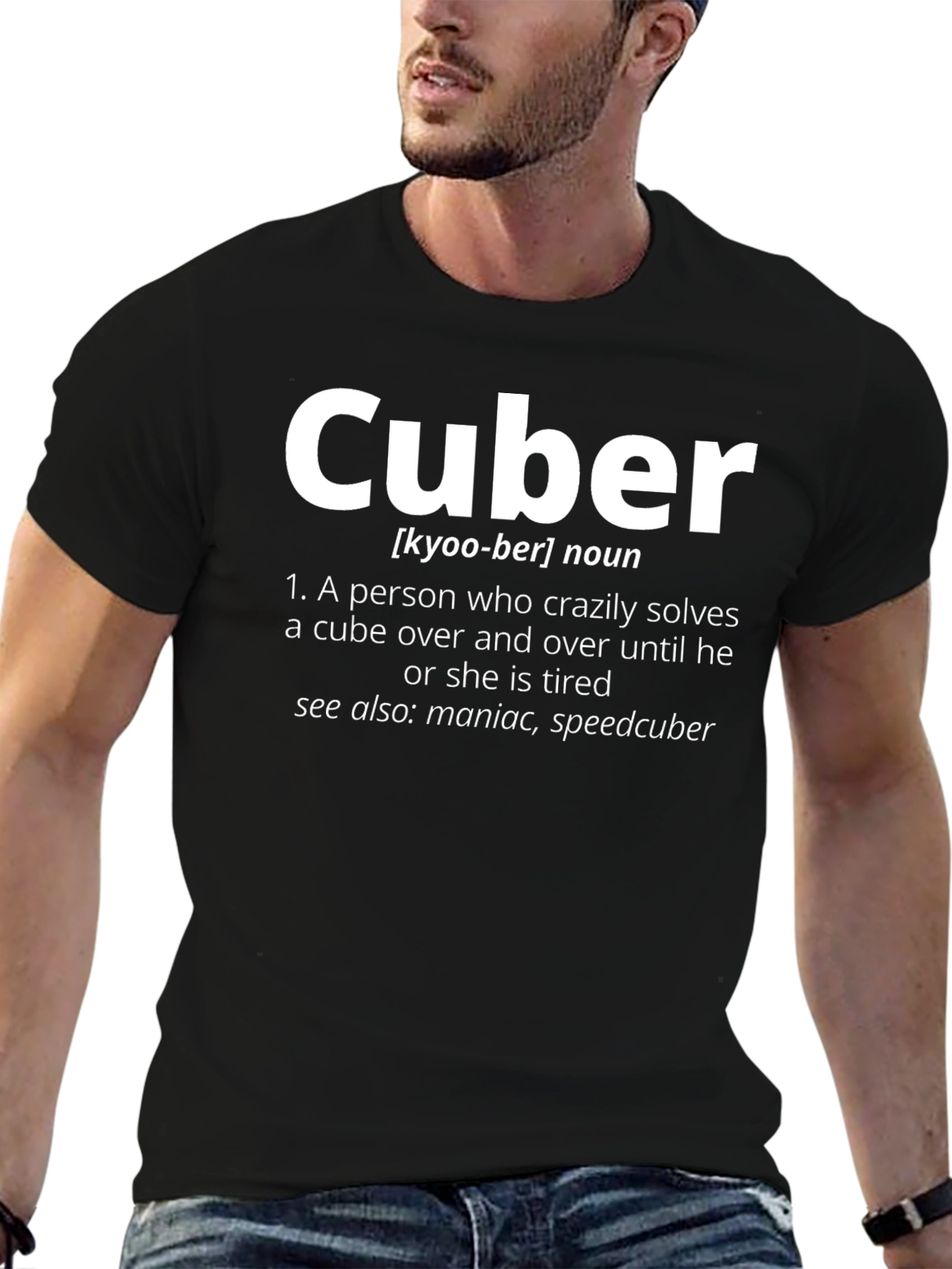 Cuber Definition T-Shirt - Solve the Cube