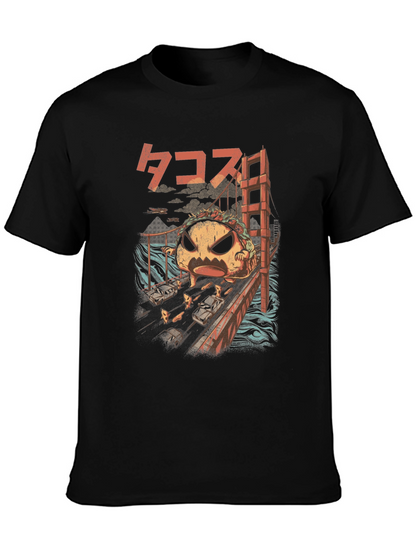 Taco Monster Bridge Graphic Tee