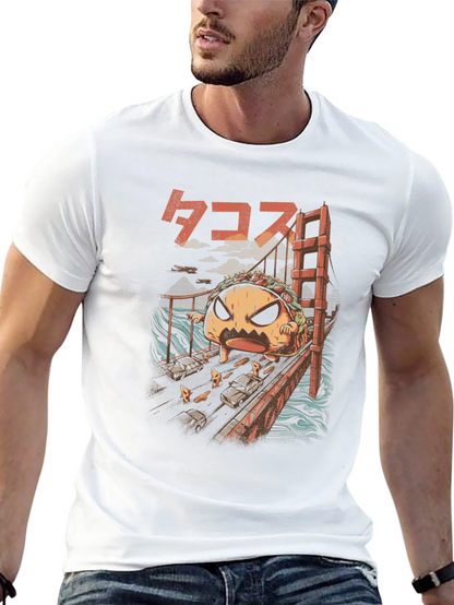 Taco Monster Bridge Graphic Tee