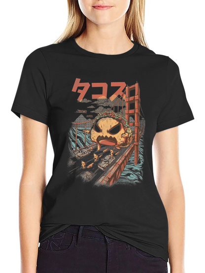Taco Monster Bridge Graphic Tee