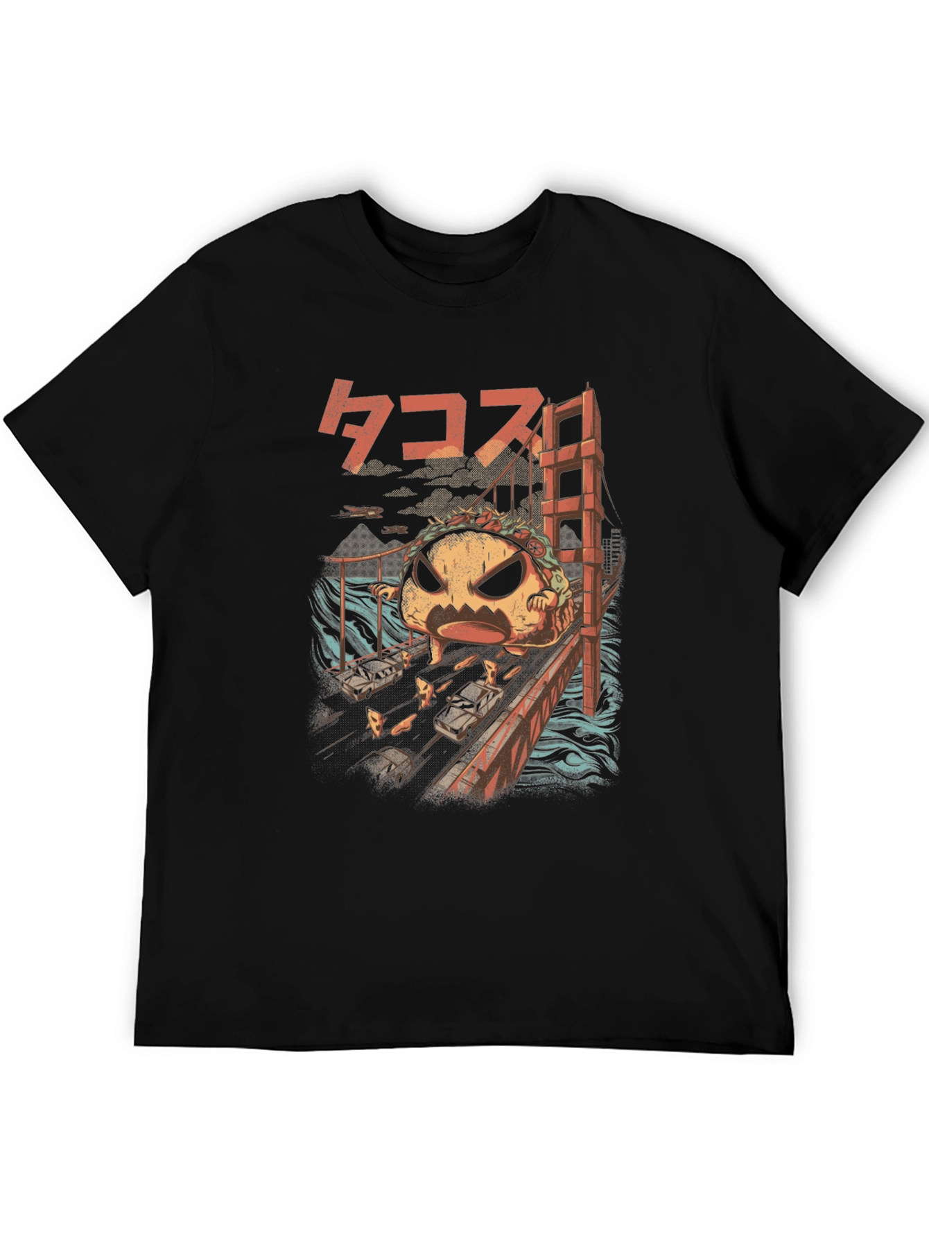 Taco Monster Bridge Graphic Tee