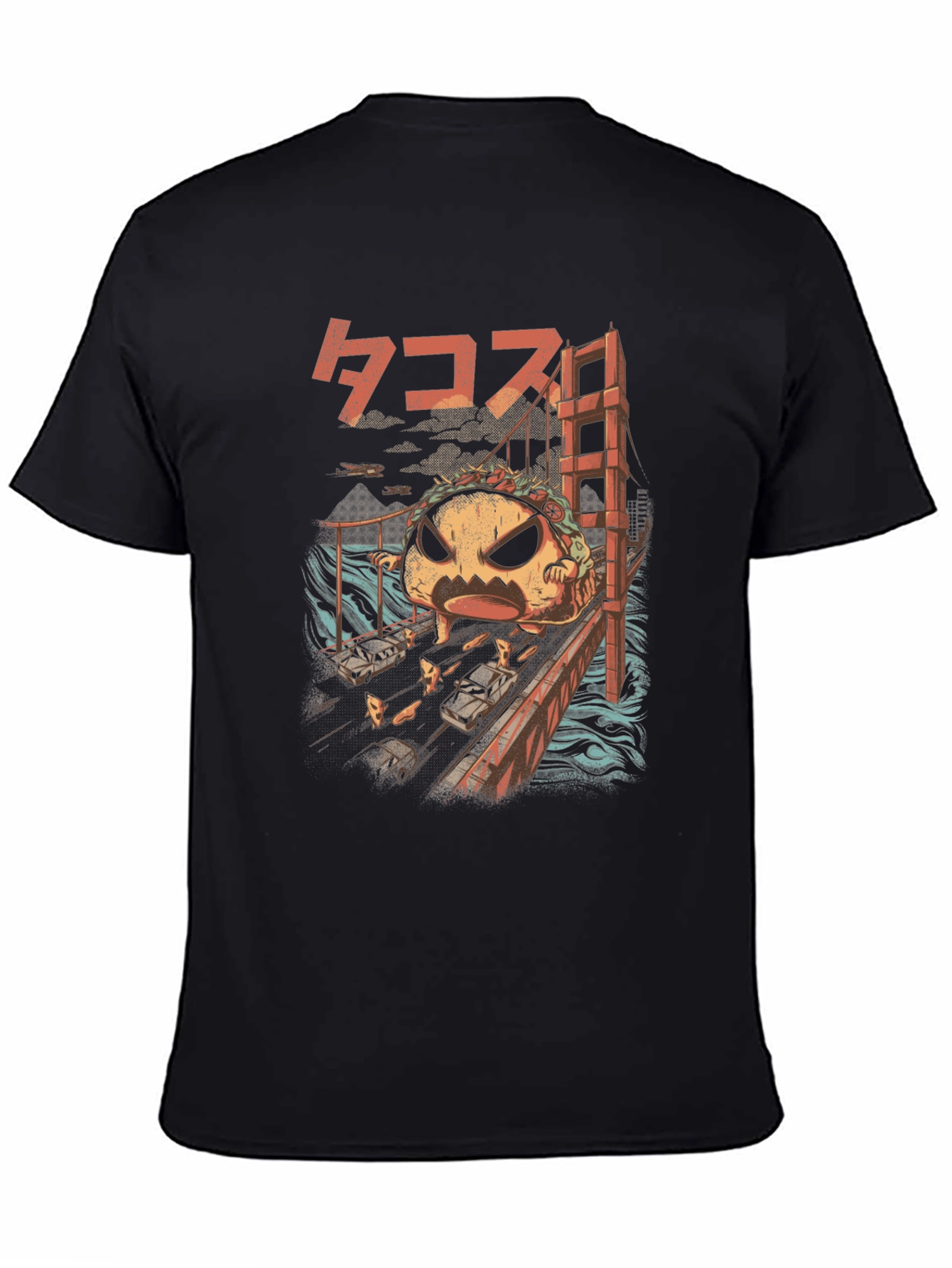 Taco Monster Bridge Graphic Tee