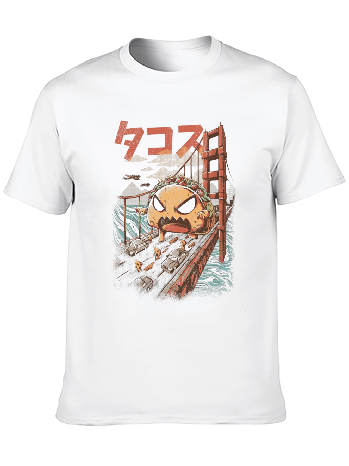 Taco Monster Bridge Graphic Tee