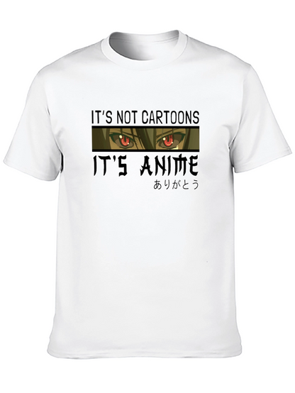 Its Not Cartoons Its Anime Graphic T-Shirt