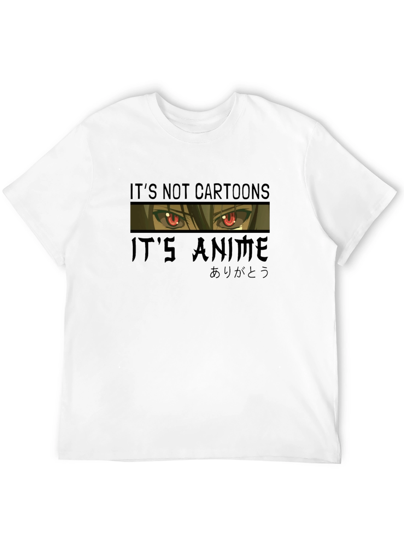 Its Not Cartoons Its Anime Graphic T-Shirt