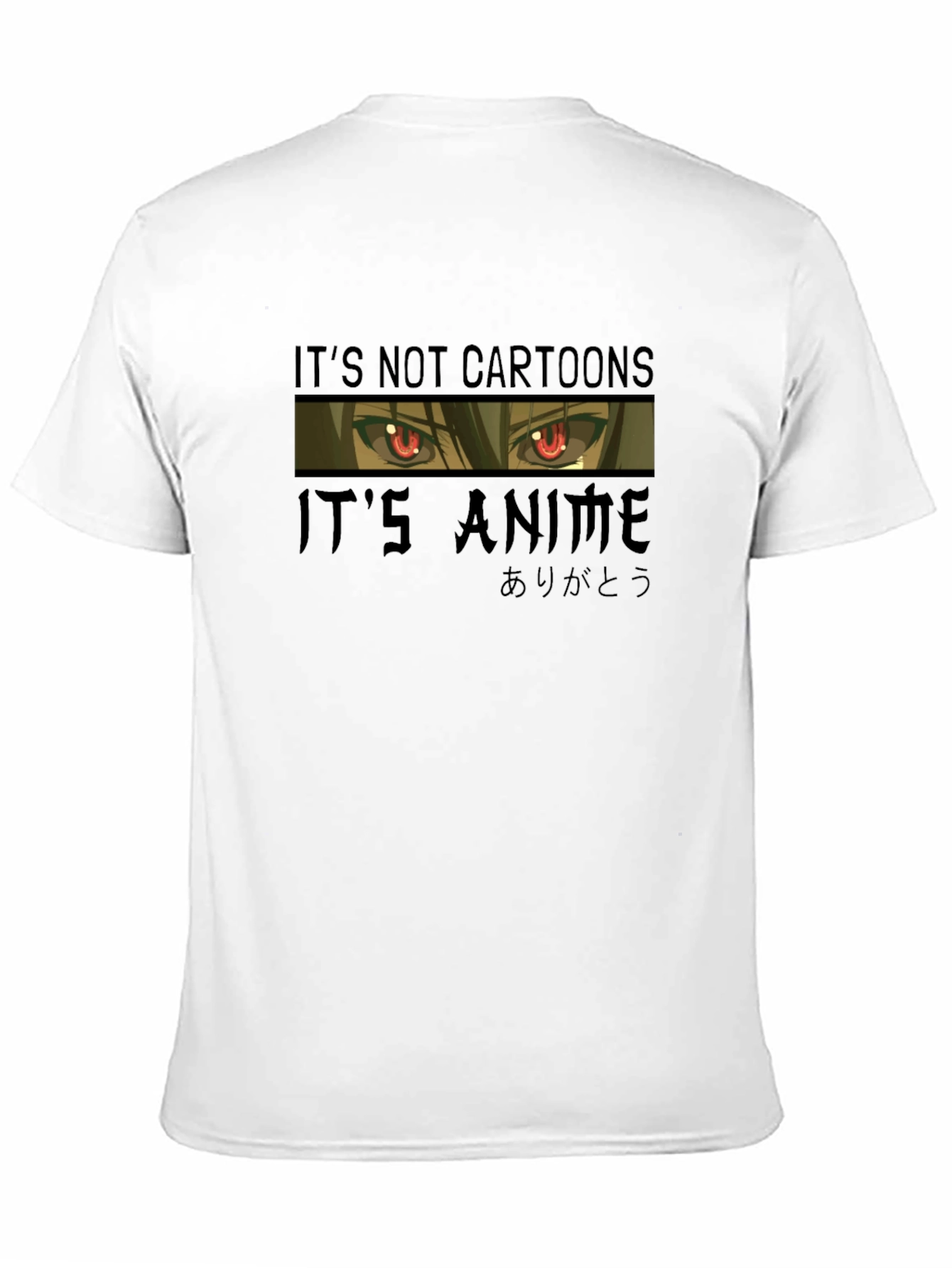 Its Not Cartoons Its Anime Graphic T-Shirt
