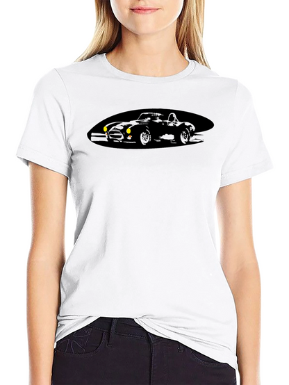 Classic Car Graphic T-Shirt - Black