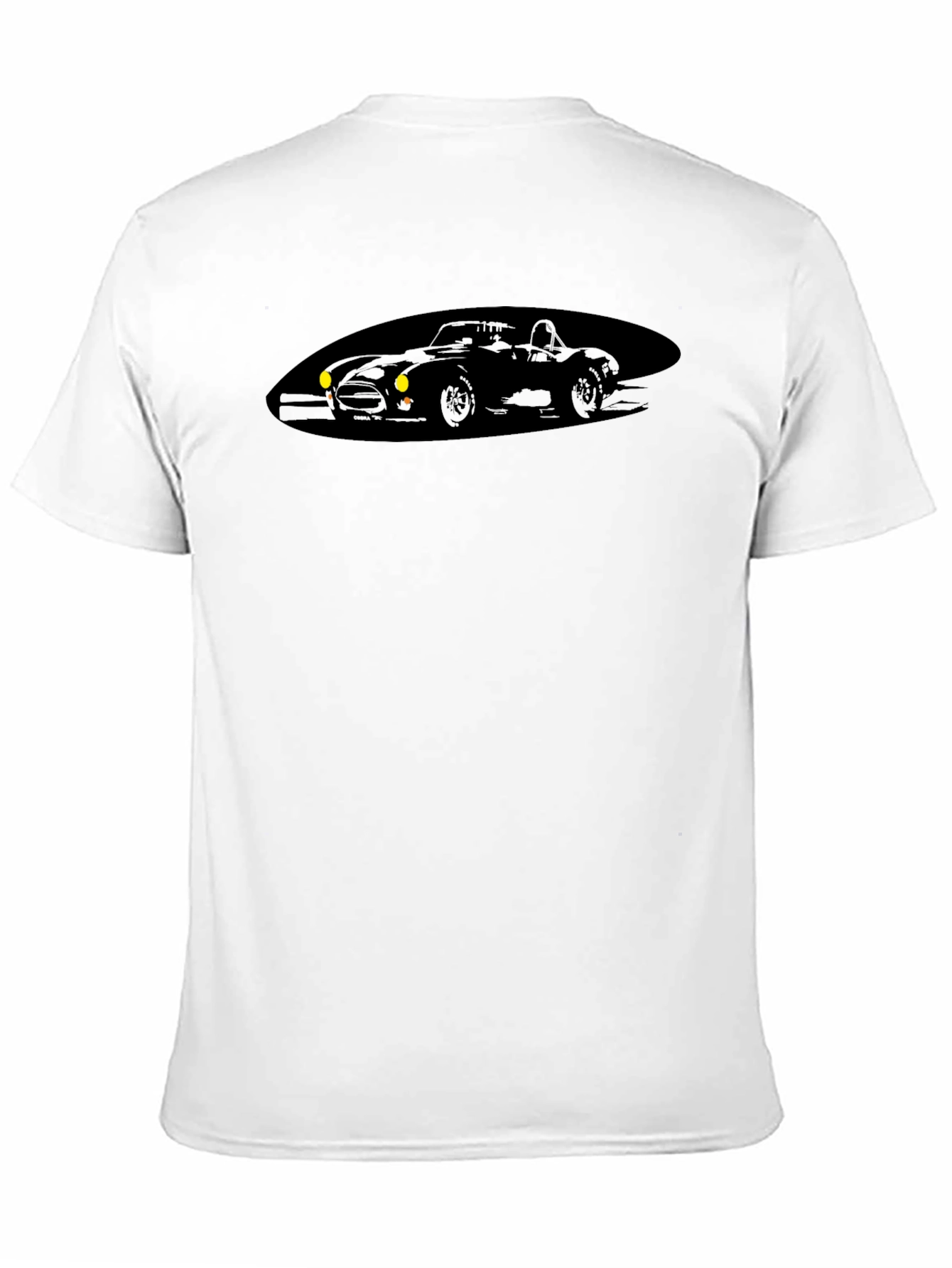 Classic Car Graphic T-Shirt - Black
