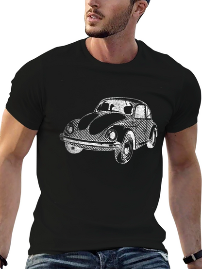 Classic Car Graphic Tee - Black
