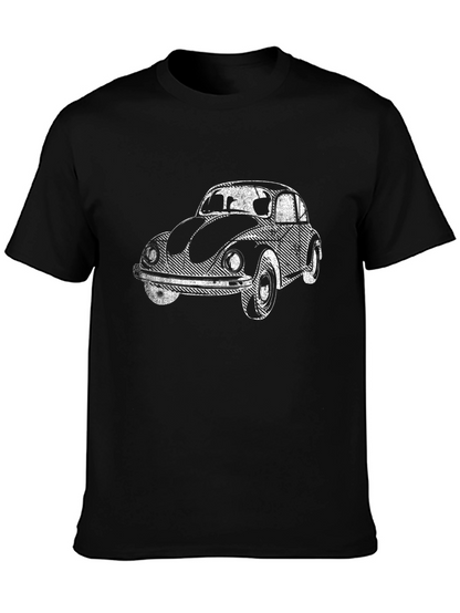 Classic Car Graphic Tee - Black