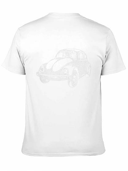Classic Car Graphic Tee - Black
