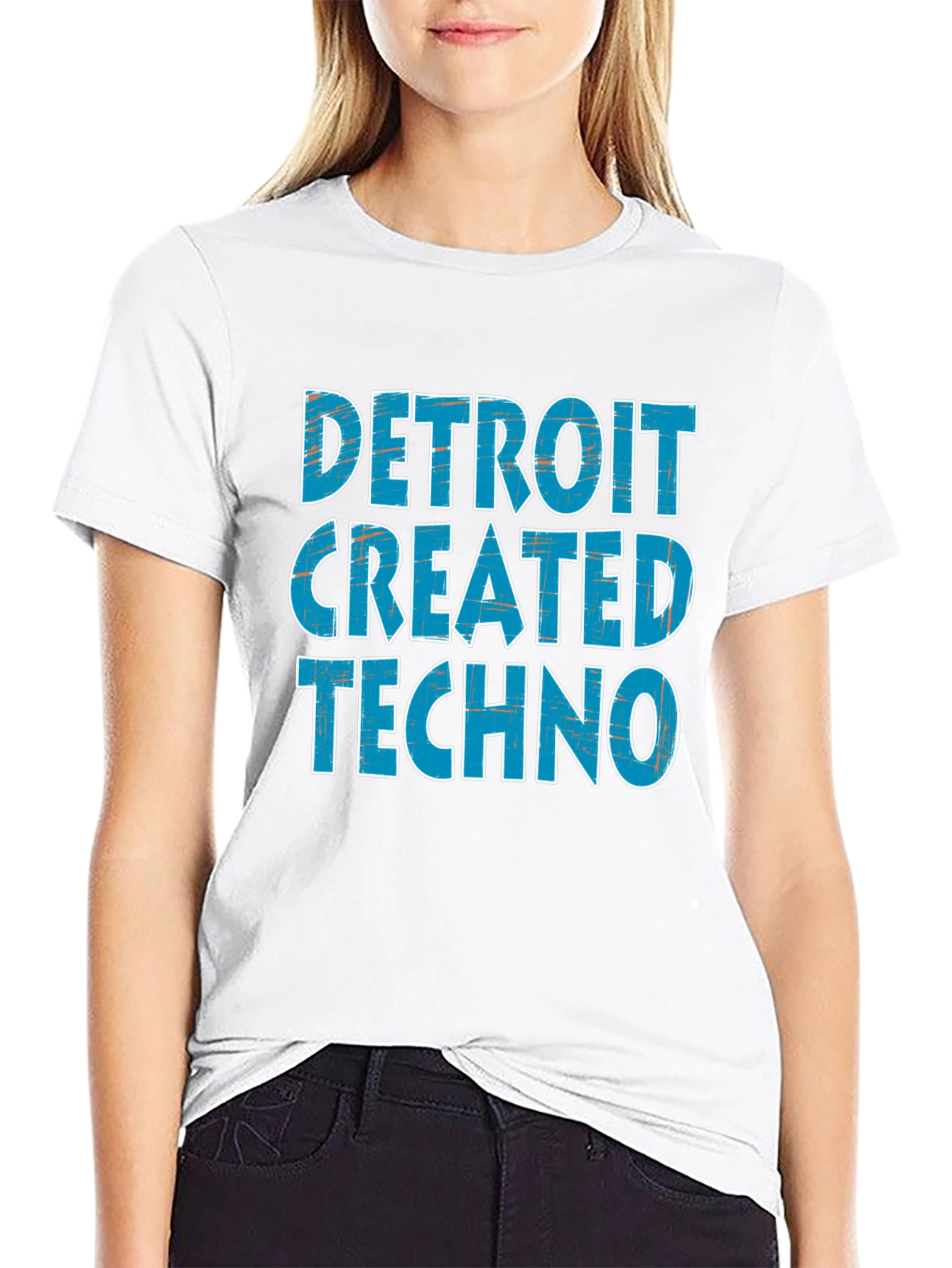 Detroit Created Techno Graphic Tee