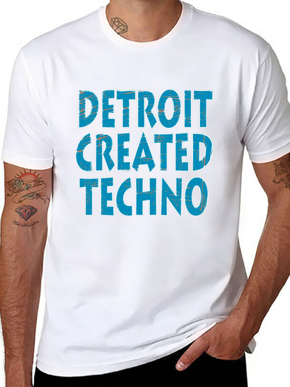 Detroit Created Techno Graphic Tee