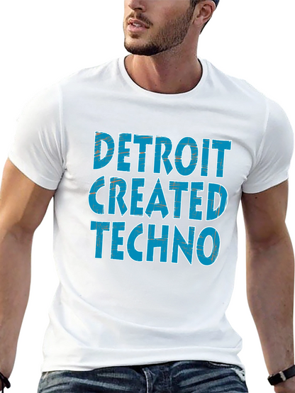 Detroit Created Techno Graphic Tee