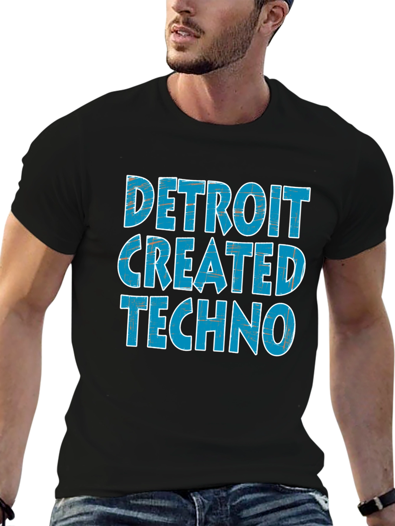 Detroit Created Techno Graphic Tee