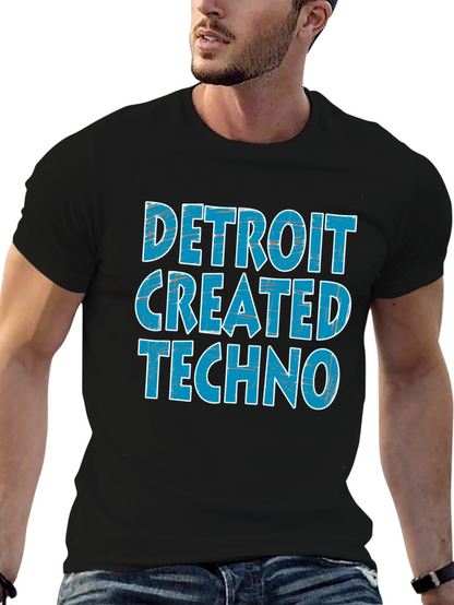 Detroit Created Techno Graphic Tee