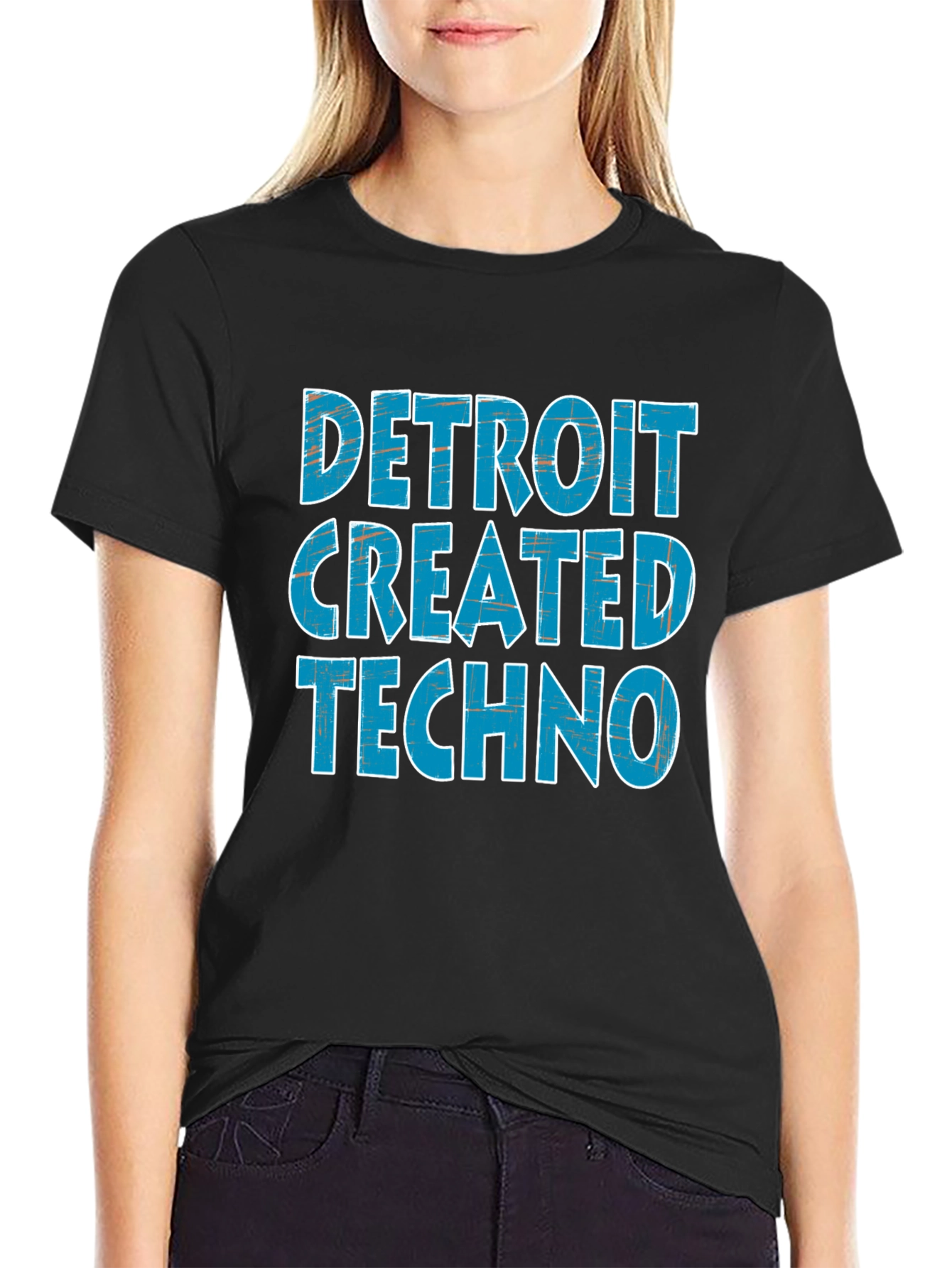 Detroit Created Techno Graphic Tee