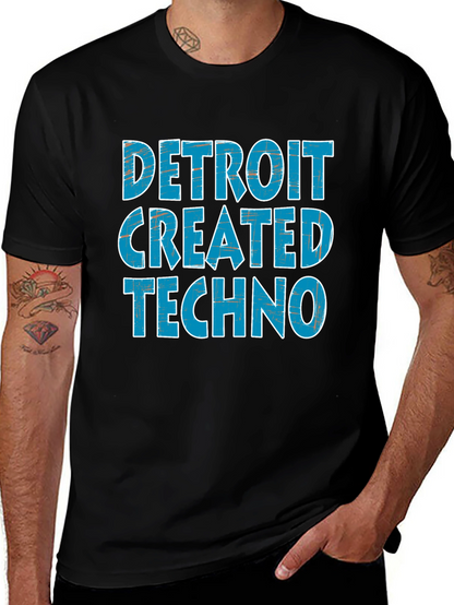 Detroit Created Techno Graphic Tee