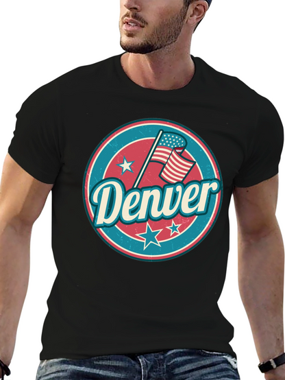 Denver Retro Graphic T-Shirt